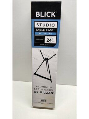 NIB Table Easel Blick Studio by Jullian Expandable Adjustable Aluminum Black
